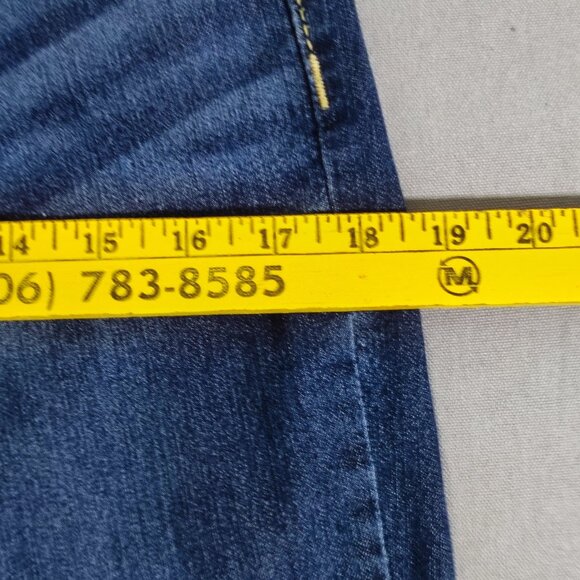 Signature by Levi Strauss jeans women's size 6M denim blue colour Curvy straight - Picture 12 of 15